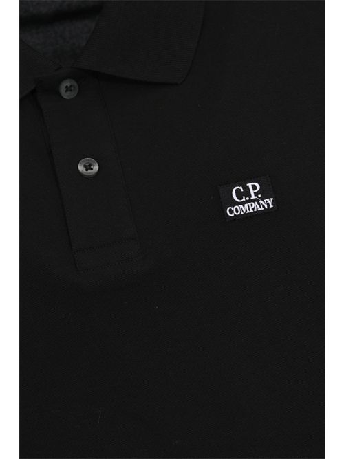 Polo in piquet di cotone stretch Total Eclipse C.P. COMPANY | RCCMPL721A 005263W999